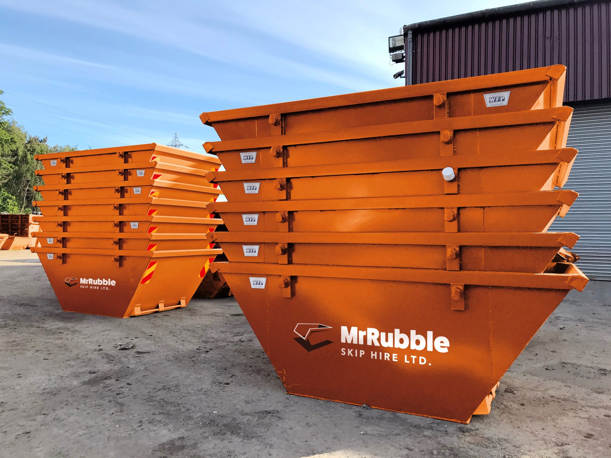 Skip Hire Sheffield and South Yorkshire Mr Rubble